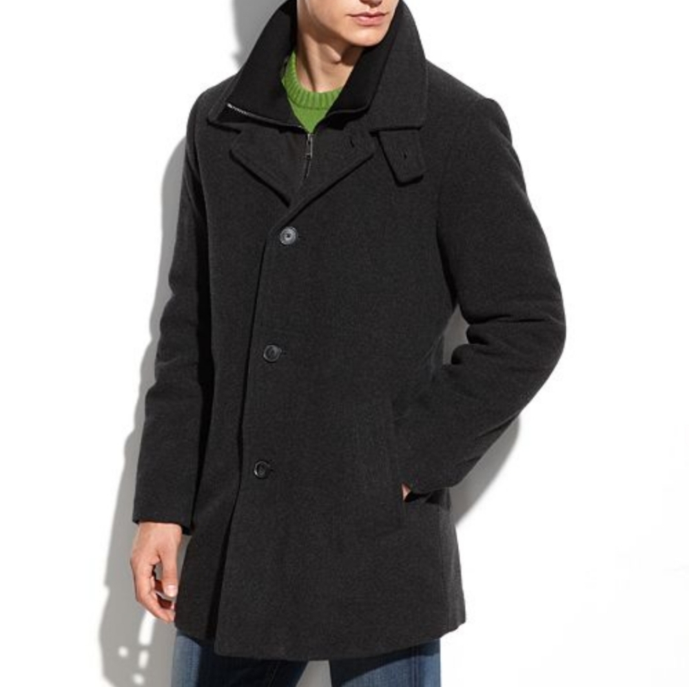 Calvin Klein Men's Wool Blend Coat